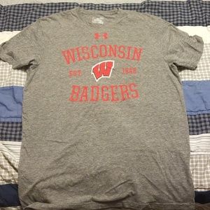 Wisconsin Badgers Under Armour Tshirt